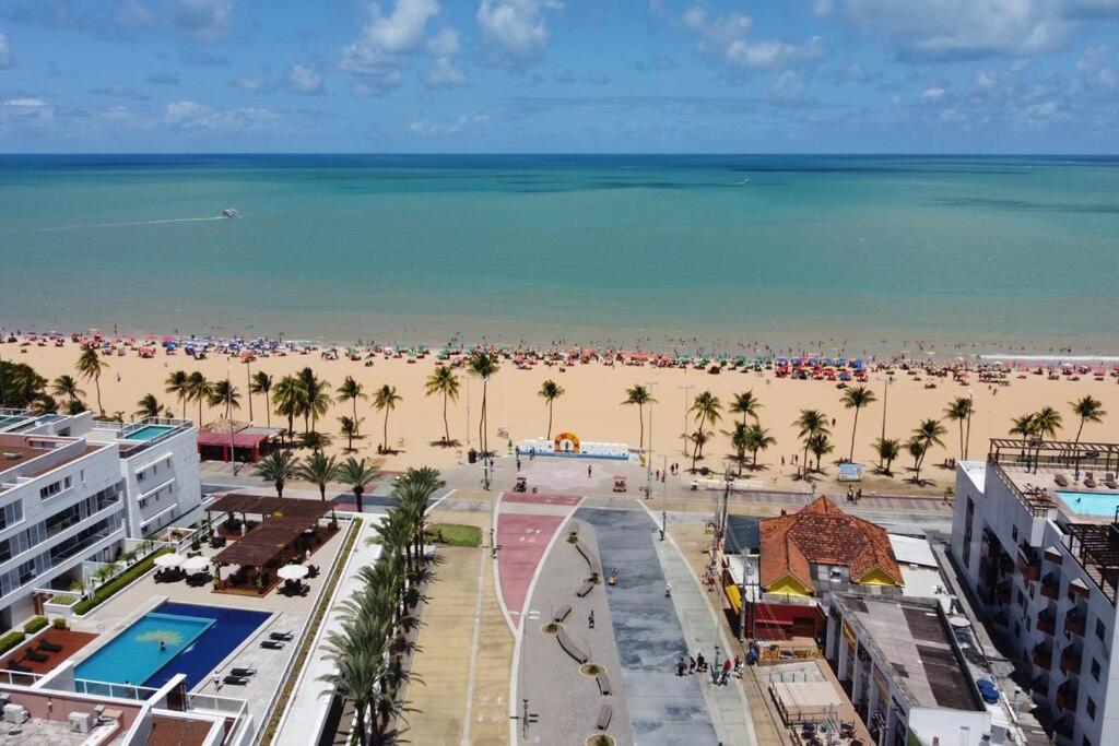 شقة Flat A Beira Mar Na Orla De Cabo Branco João Pessoa المظهر الخارجي الصورة