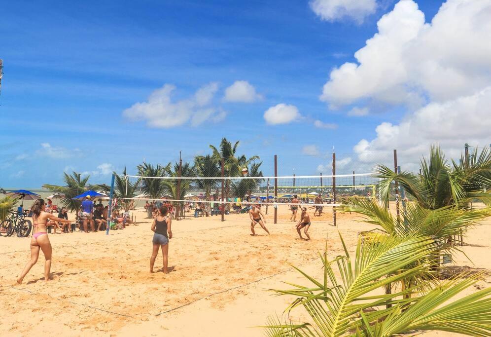 شقة Flat A Beira Mar Na Orla De Cabo Branco João Pessoa المظهر الخارجي الصورة