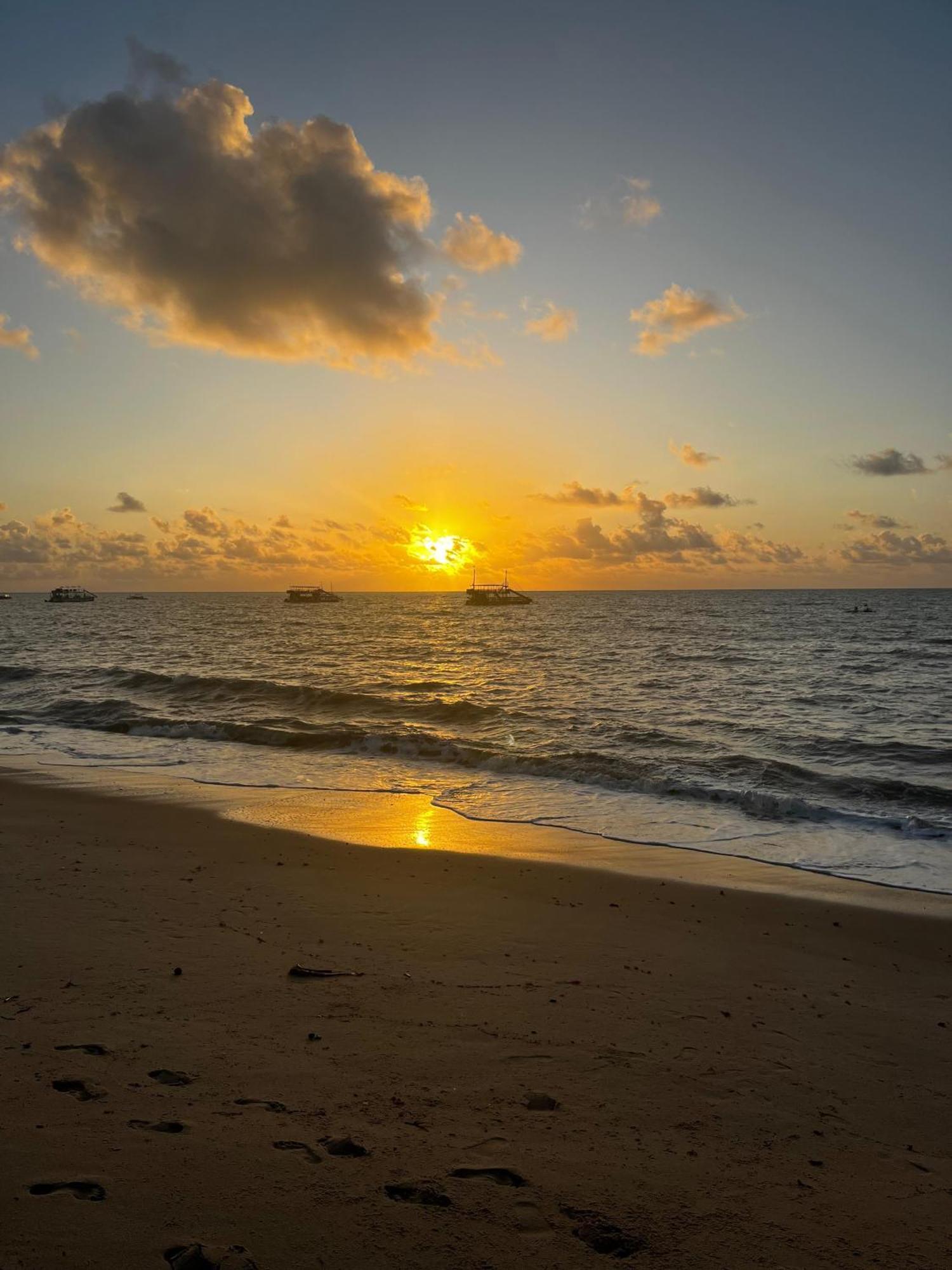 شقة Flat A Beira Mar Na Orla De Cabo Branco João Pessoa المظهر الخارجي الصورة